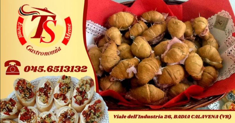 Offerta realizzazione rinfreschi per eventi - Occasione servizio catering per battesimi matrimoni provincia Verona
