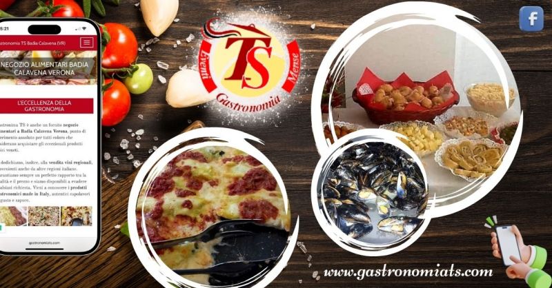 Vendita prodotti gastronomici veneti in provincia