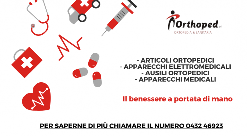 Offerta sanitaria ortopedia Udine – occasione vendita e noleggio di articoli sanitari e ortopedici Udine