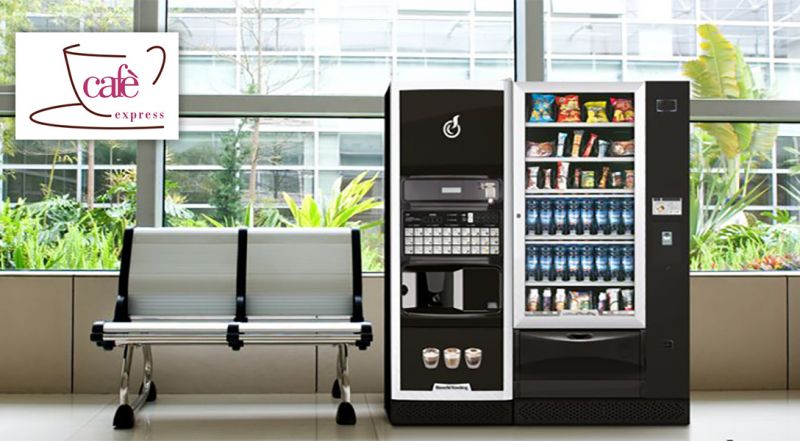 Cafè exspress offerta distributori automatici caffe - occasione fornitori distributori Vittoria