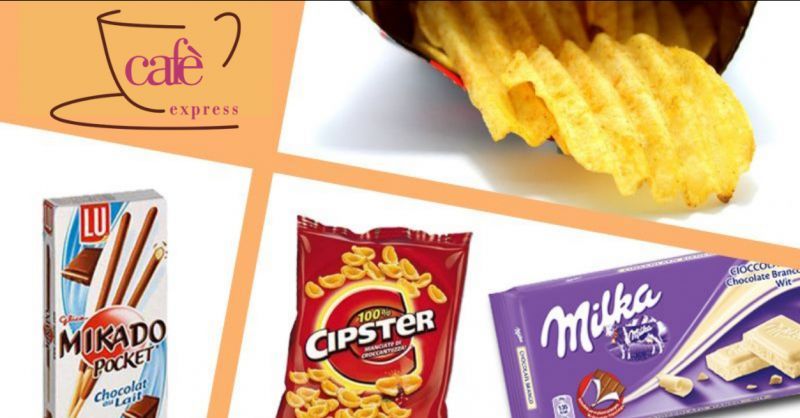 Cafe Exspress offerta distribuzione snack - occasione prodotti distributori automatici Vittoria