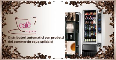 cafe express offerta commercio equo e solidale distributori automatici ragusa