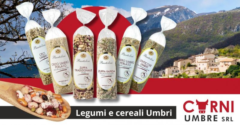 Vendita legumi e cereali umbri online