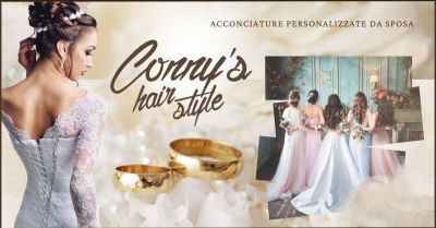 offerta acconciature personalizzate sposa trieste conny hair style