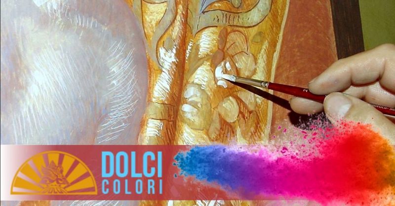 DOLCI COLORI - Promozione vendita pigmenti naturali per artisti restauratori Verona