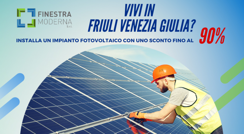 Offerta Bonus fotovoltaico Pordenone Treviso Venezia - occasione incentivi fotovoltaico Pordenone Treviso Venezia