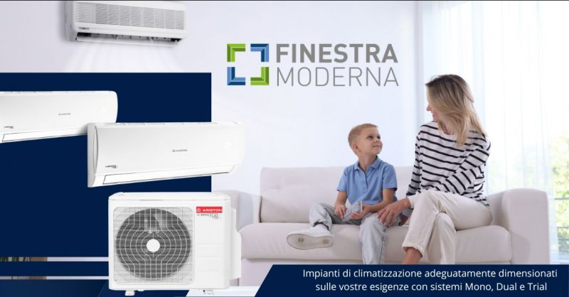 impianti di climatizzazione con sistemi Mono Dual e Trial