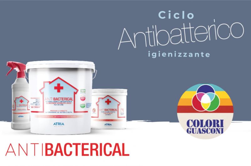 COLORIFICIO GUASCONI offerta pittura lavabile antibatterica atria – primer igienizzante