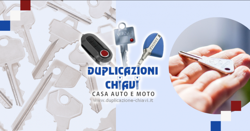 DUPLICAZIONE CHIAVI - Offerta servizio da remoto di duplicazione chiavi online con consegna a domicilio su Roma