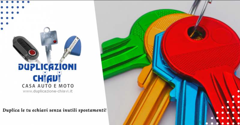 DUPLICAZIONE CHIAVI - Offerta sito online per la duplicazione di chiavi da remoto con consegna a domicilio Roma