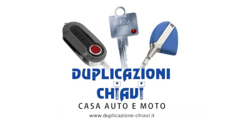 Offre de service en ligne pour duplications de clés fabriquées en Italie