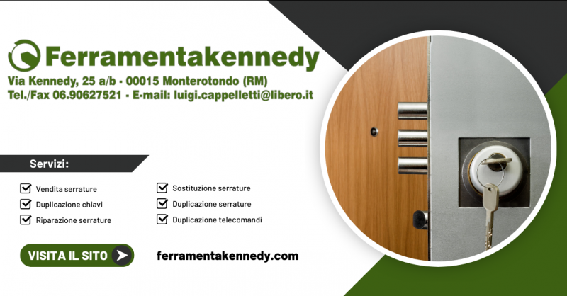 Offerta serrature per porte blindate Montelibretti
