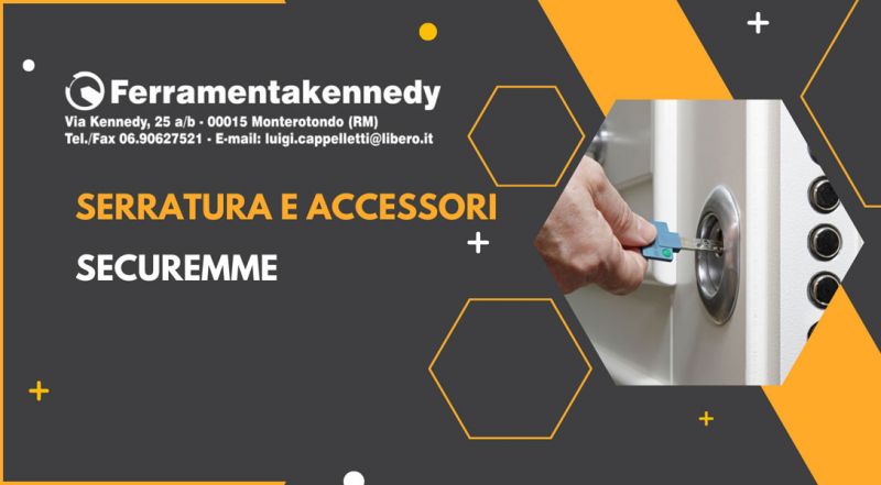 Vendita serrature e accessori Securemme a Monterotondo