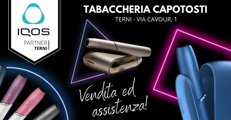 Offerta servizio assistenza IQOS Terni - Occasione trova negozio partner vendita IQOS Terni