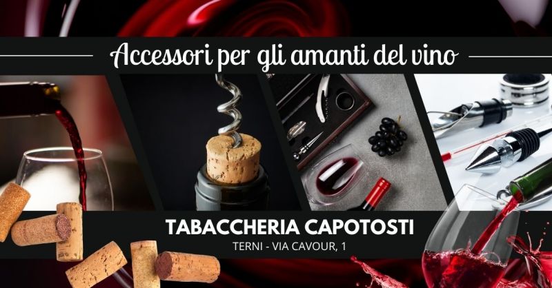 Accessori per il vino da regalare