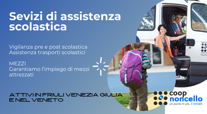  Offerta servizio di vigilanza negli orari pre e post scolastici a Pordenone – Occasione servizio di assistenza ai trasporti scolastici agli alunni delle scuole dell’infanzia, primarie e medie inferiori a Pordenone