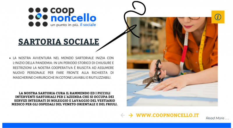 Offerta servizi di sartoria sociale Pordenone – occasione piccoli interventi sartoriali Pordenone