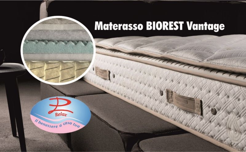 materasso biorest vantage con molle insacchettate