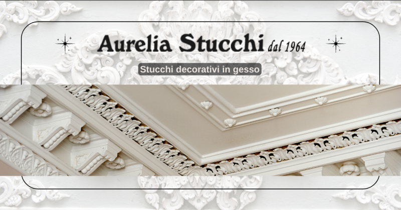 Offerta produzione artigianale stucchi decorativi in gesso Roma