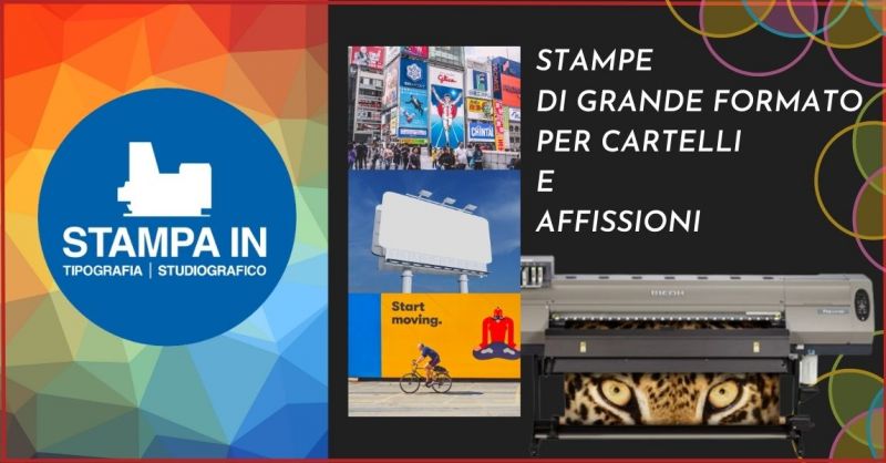 offerta stampe grande formato per cartelli e affissioni Livorno - STAMPA IN
