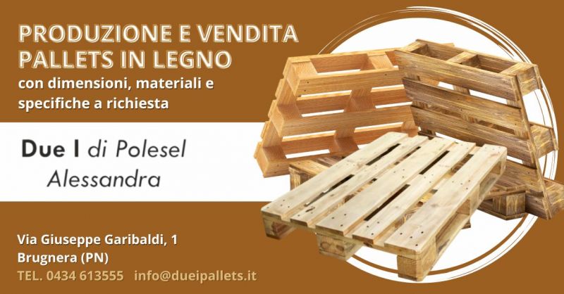 azienda specializzata produzione pallet in legno su misura