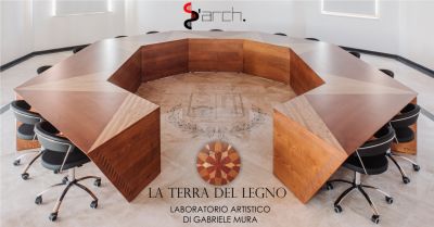  terra del legno creazione artistica tavolo consiliare del comune di siamanna
