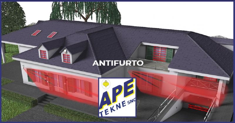 APE TEKNE SNC Occasione realizzazione impianti sistema antifurto per ville Roma e provincia
