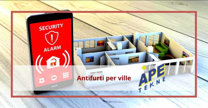 APE TEKNE - Offerta antifurto per ville roma