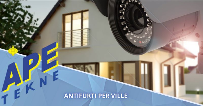 APE TEKNE - Offerta vendita antifurto per ville Frascati