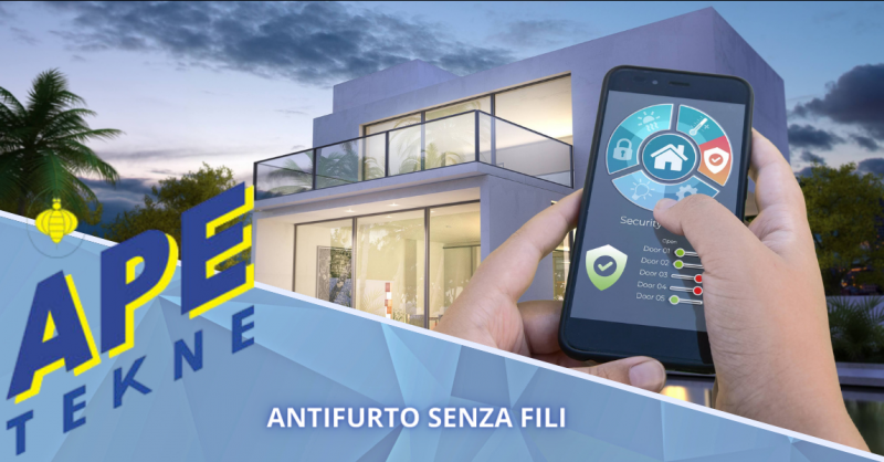 APE TEKNE - Offerta negozio antifurto senza fili Mentana