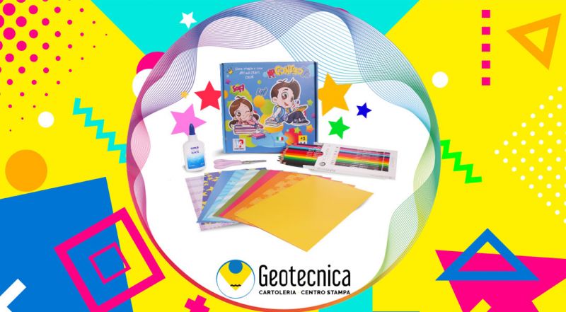 OFFERTA VENDITA ONLINE SET GIOCA RITAGLIA E CREA ART AND CRAFR COLOR ME CONTRO TE - GEOTECNICA CARTOLERIA