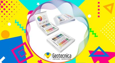  promozione acquista online tempera tinta unita xl 24 colori in magnetic box geotecnica cartoleria