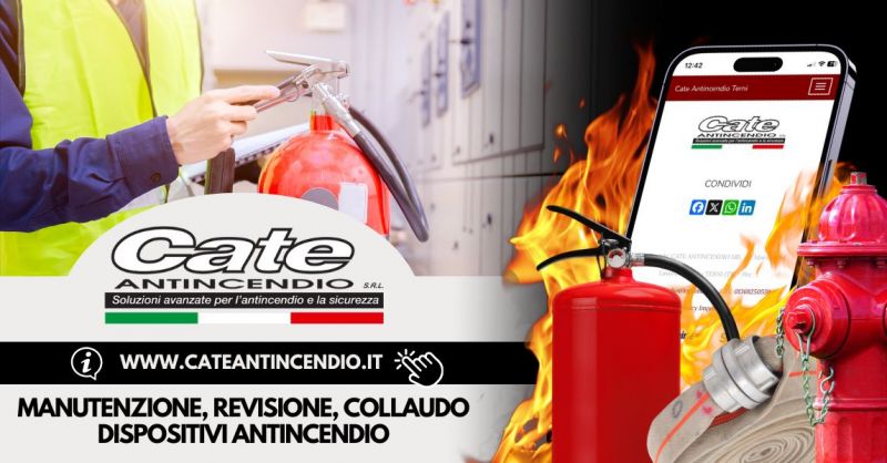 Servizio di manutenzione revisione estintori