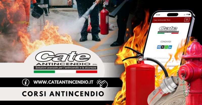 Corso professionale di formazione antincendio completo
