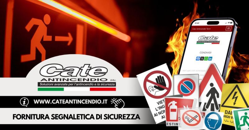 Vendita segnaletica di sicurezza sul lavoro