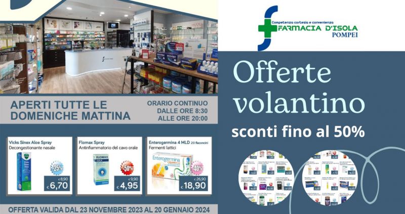 Offerte prodotti di salute e benessere scontati a Pompei