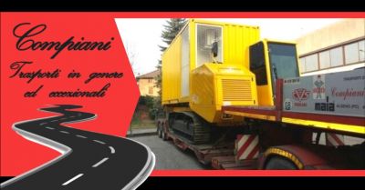 promozione servizio nazionale trasporti speciali di macchine operatrici italia