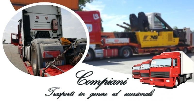 Offerta servizio trasporto container speciali su strada Italia - trasporto container su gomma