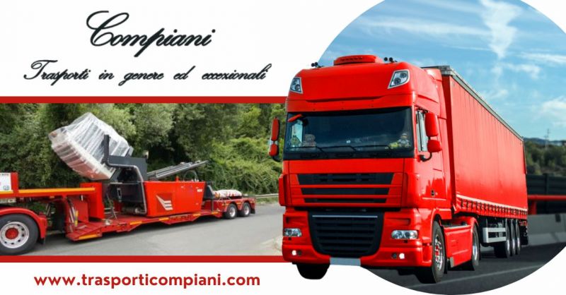 Offerta trova azienda italiana professionale per trasporti stradali all'estero