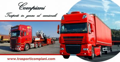 offerta azienda italiana con servizio nazionale di trasporti su gomma di macchine operatrici