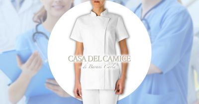  promozione vendita online casacca bianca colorata manica corta da donna marca giblors