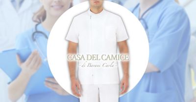  occasione casacca da uomo bianca giblors per settore sanitario vendita online