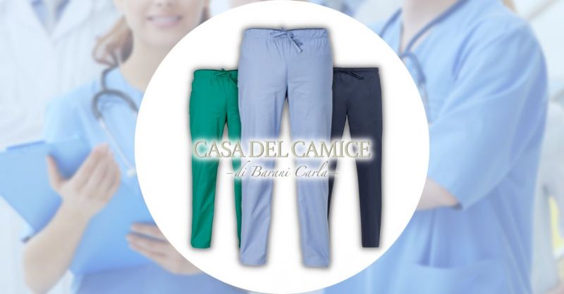 Promozione pantalone sanitario unisex vari colori Giblor's vendita online