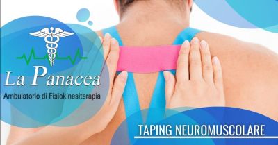 offerta trattamenti con taping neuromuscolare ferrara occasione trattamenti con nastro adesivo elastico