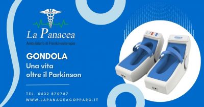 la panacea offerta dispositivo gondola per trattamento problemi motori da parkinson ferrara