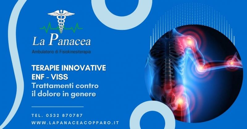 Offerta Servizio terapie innovative per riabilitazione locomotoria con terapia ENF VISS Ferrara