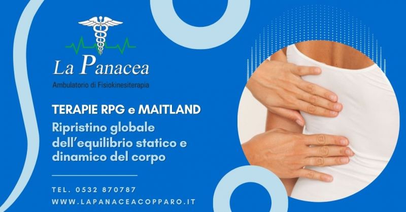 Offerta Servizio di rieducazione posturale globale - Occasione fisioterapia con metodo Maitland Ferrara