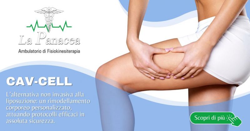 Offerta CAV CELL trattamento alternativo non invasivo alla liposuzione