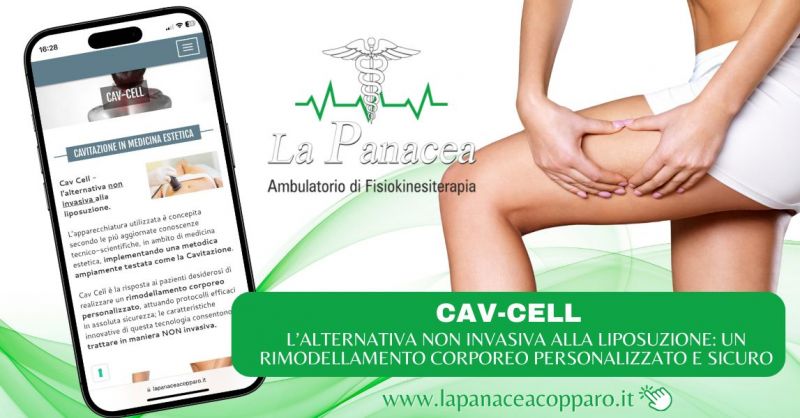 Liposuzione non chirurgica con metodo Cavitazione
