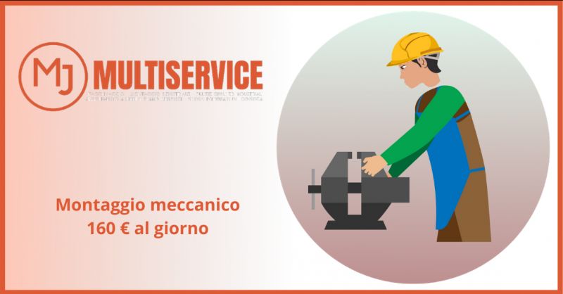  METAL JOB SRLS - Offerta montatori meccanici Roma